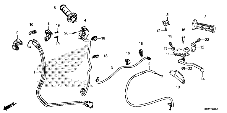 HANDLE LEVER/SWITCH/CABLE