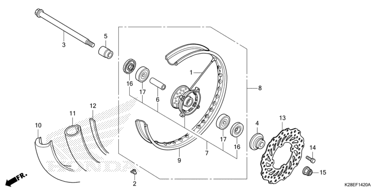 FRONT WHEEL