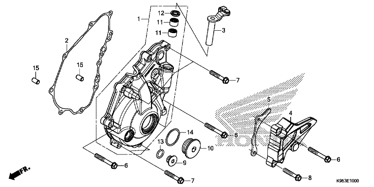 LEFT CRANKCASE COVER