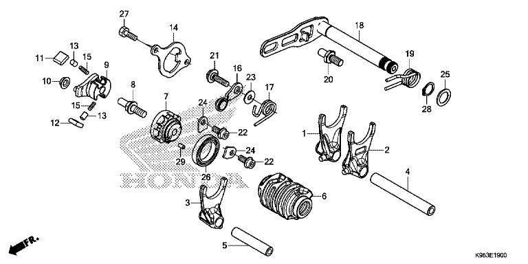 GEARSHIFT DRUM