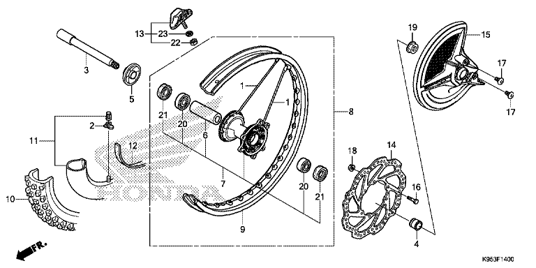 FRONT WHEEL