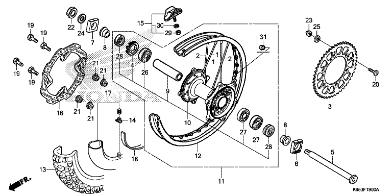 REAR WHEEL