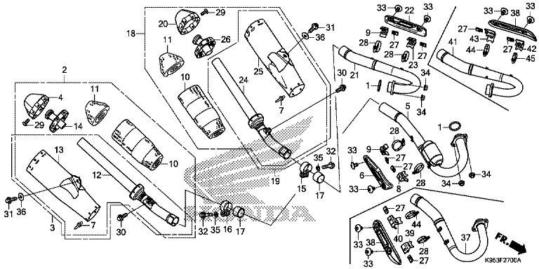 EXHAUST MUFFLER