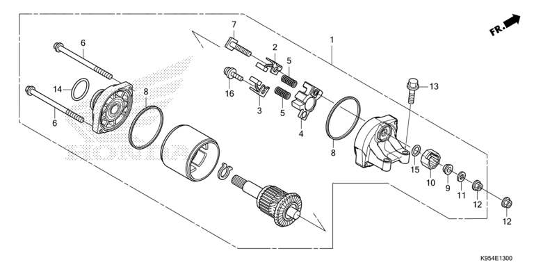 STARTING MOTOR