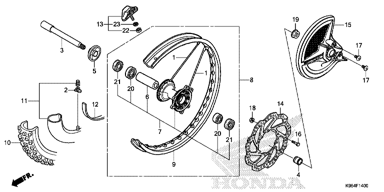 FRONT WHEEL