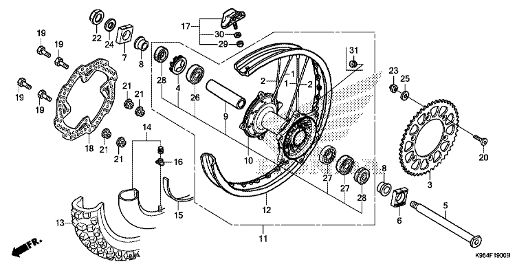 REAR WHEEL