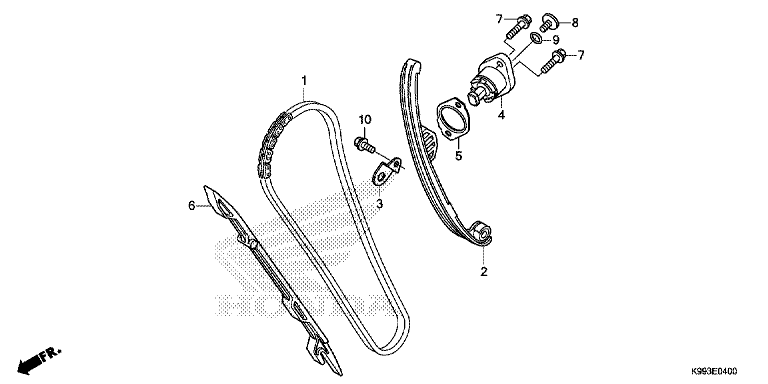 CAM CHAIN/TENSIONER