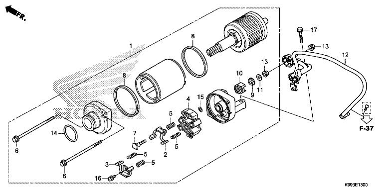 STARTING MOTOR