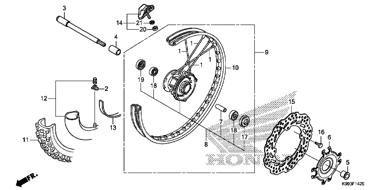 FRONT WHEEL