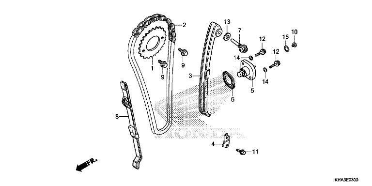 CAM CHAIN/TENSIONER