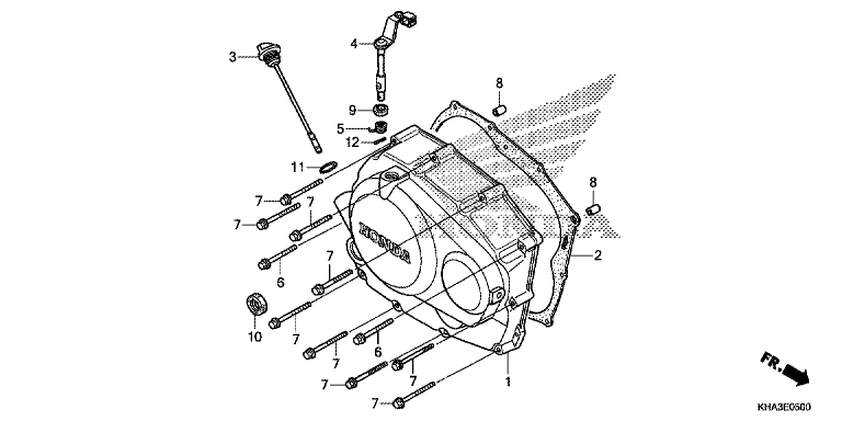 RIGHT CRANKCASE COVER