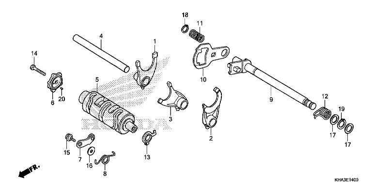 GEAR SHIFT DRUM