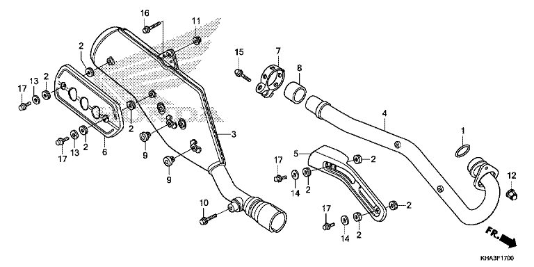 EXHAUST MUFFLER