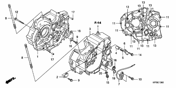 HONDA CRF 150F 2015 - 1249628374