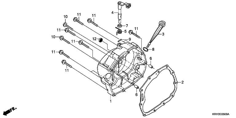 RIGHT CRANKCASE COVER