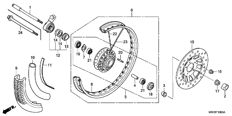 FRONT WHEEL