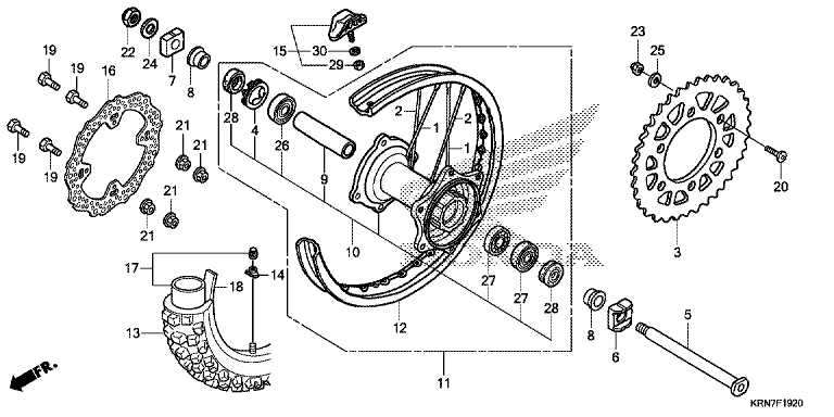 REAR WHEEL