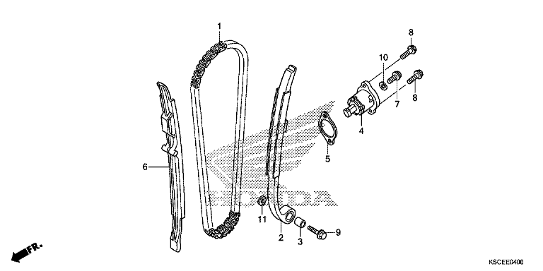 CAM CHAIN/TENSIONER