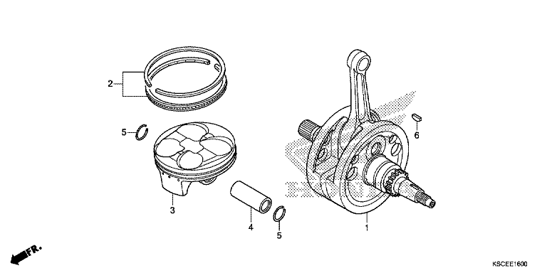 CRANKSHAFT/PISTON