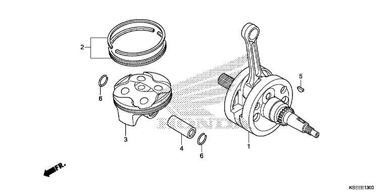 CRANKSHAFT/PISTON