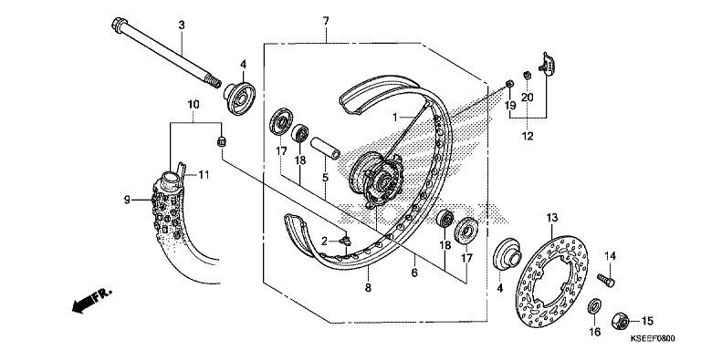 FRONT WHEEL