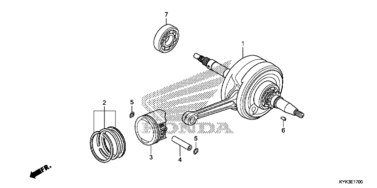 CRANKSHAFT/PISTON