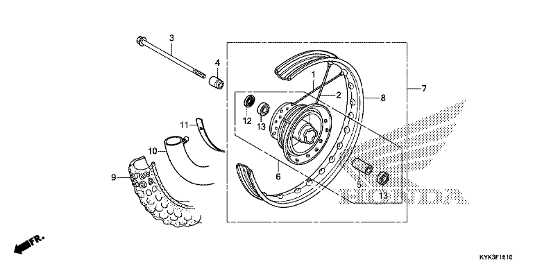 FRONT WHEEL