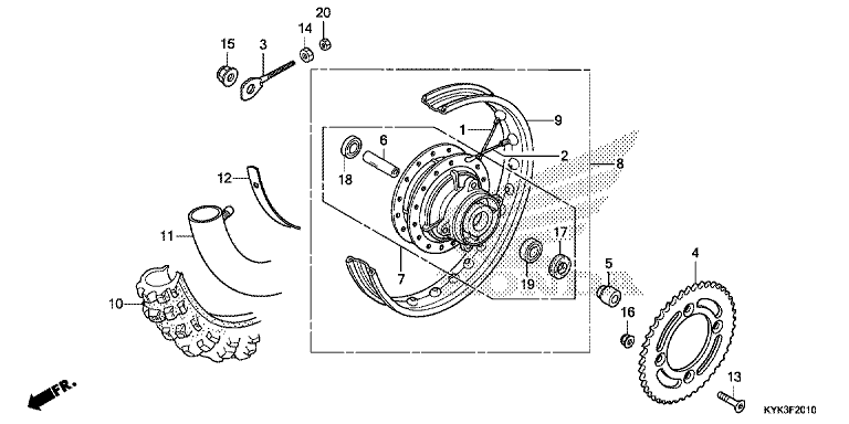 REAR WHEEL