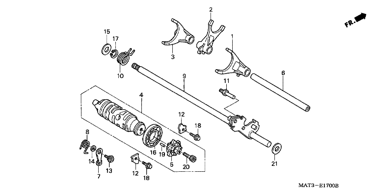 GEARSHIFT DRUM