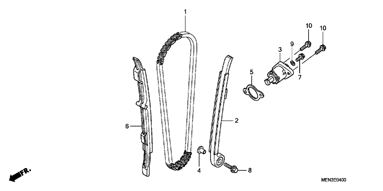 CAM CHAIN/TENSIONER