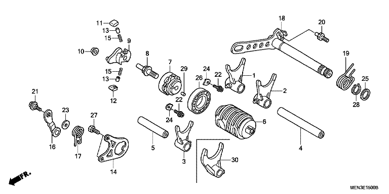 GEAR SHIFT DRUM