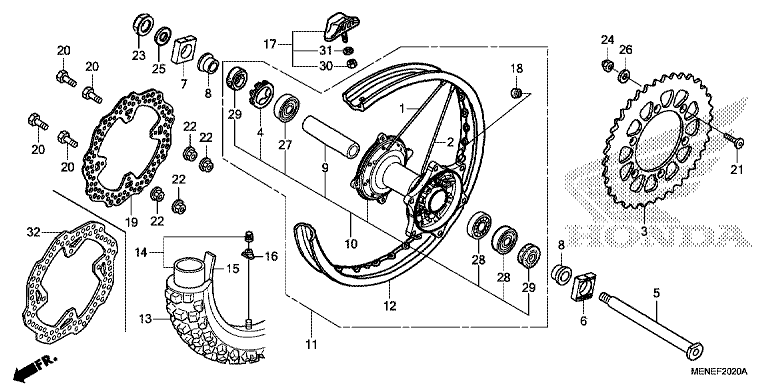 REAR WHEEL