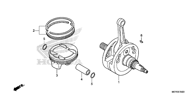 CRANKSHAFT/PISTON