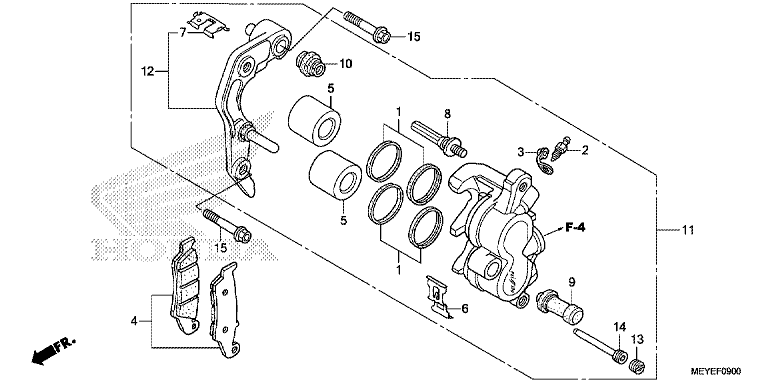 FRONT BRAKE CALIPER