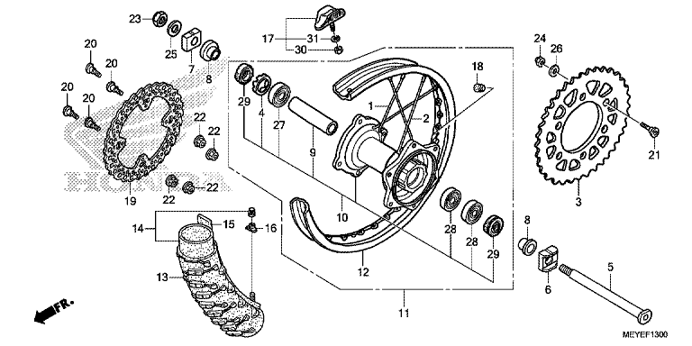 REAR WHEEL