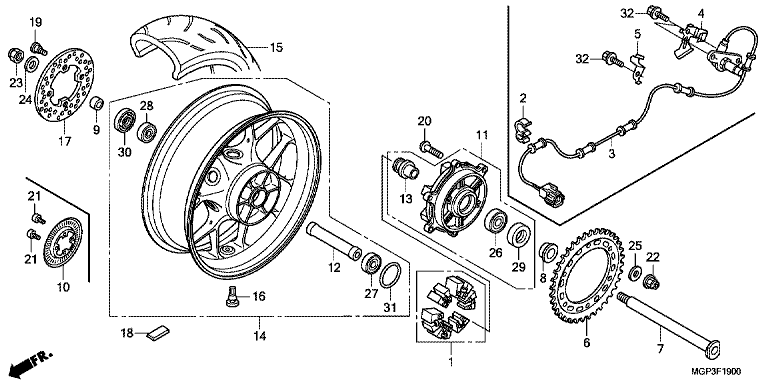 REAR WHEEL