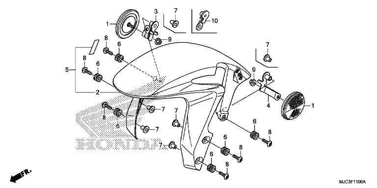 FRONT FENDER