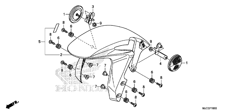 FRONT FENDER