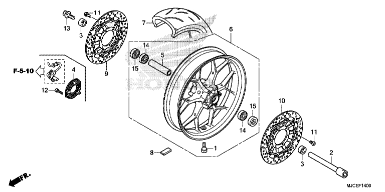 FRONT WHEEL