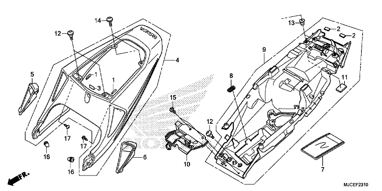 SEAT COWL