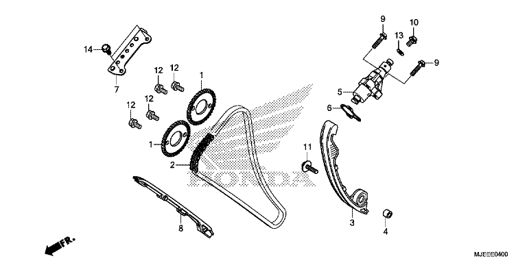 CAM CHAIN/TENSIONER