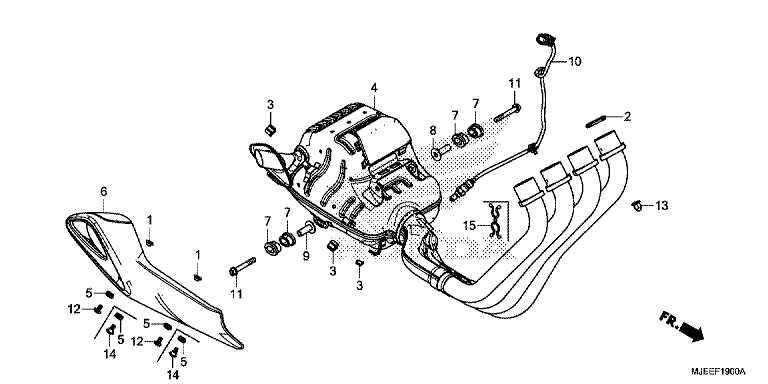 EXHAUST MUFFLER