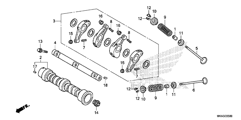 CAMSHAFT/VALVE