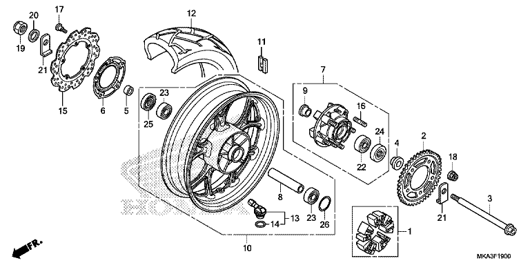 REAR WHEEL