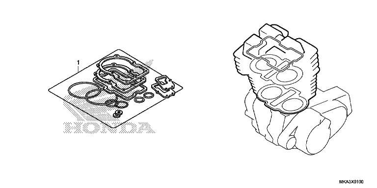 GASKET KIT A