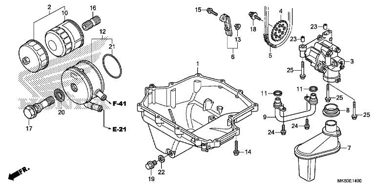 OIL PAN/OIL PUMP