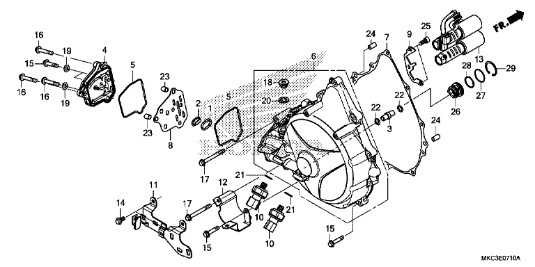 CLUTCH COVER (DCT)