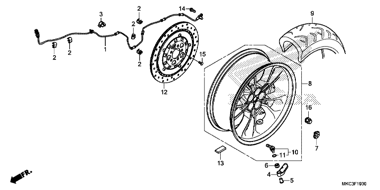 REAR WHEEL