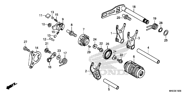 GEARSHIFT DRUM