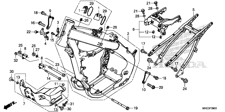 FRAME BODY